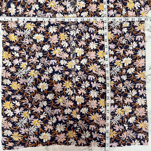 Madewell Short Robe Jacket Poolhouse Floral L7817 size small - Picture 7 of 10